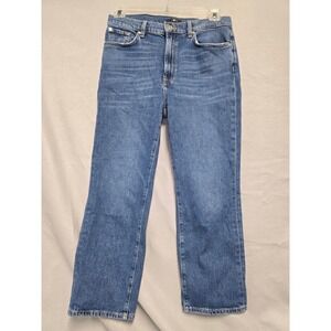 Seven For All Mankind Straight Leg Jeans Mens Size 31 Blue Denim
